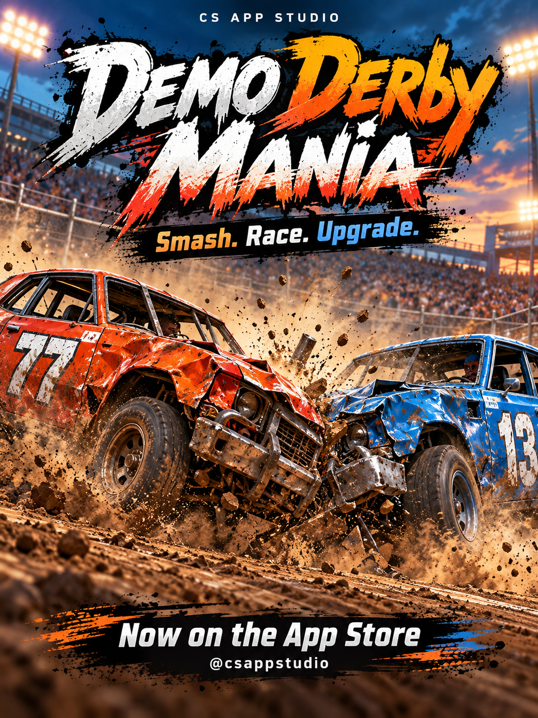 Demo Derby Mania promotional artwork