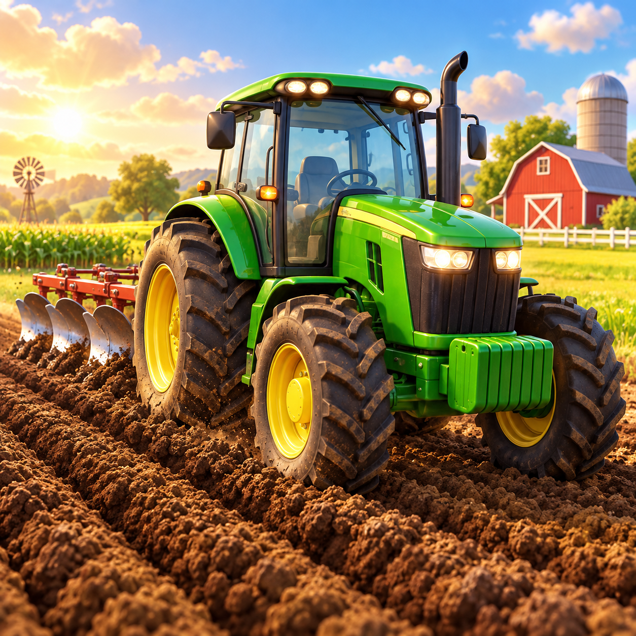 Farm Tractor Mania app artwork